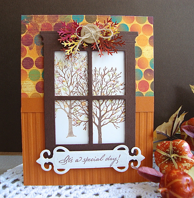Serendipity Stamps Bare Tree Madison Grand Window Die