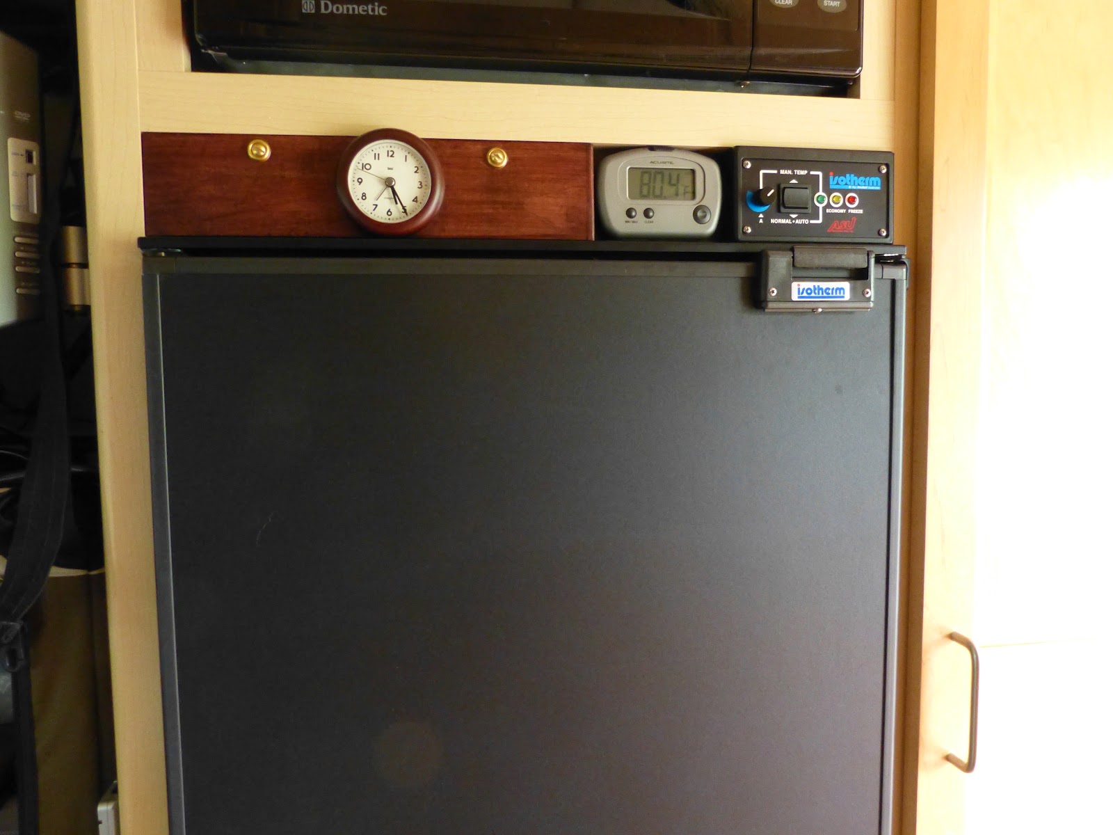 The Arleth Adventures Refrigerator and Batteries