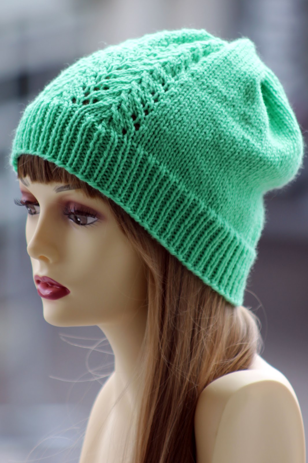 Balls To The Walls Knits Vine Lace Hat
