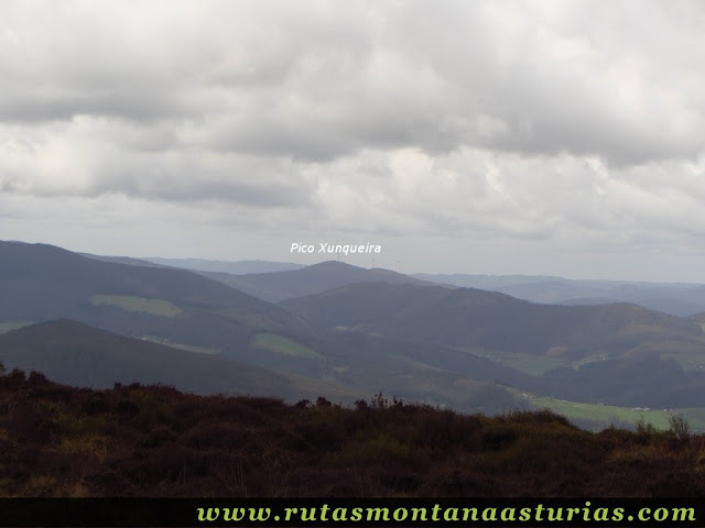 Pico Xunqueira desde el Pousadoiro