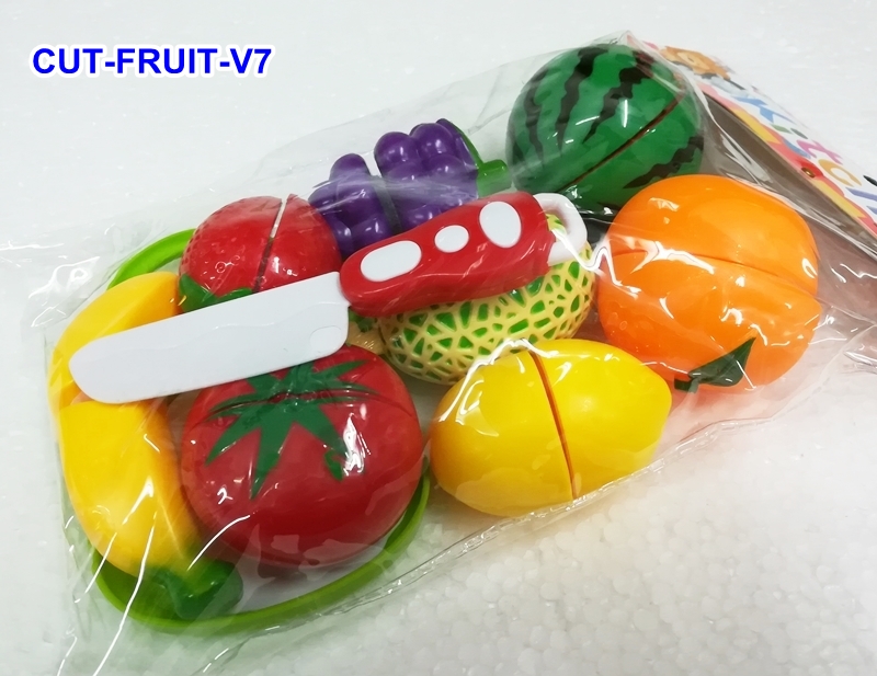 BongBongIdea TOY FRUITS AND VEGETABLES CUTTING SET LETS CUT SOME V7