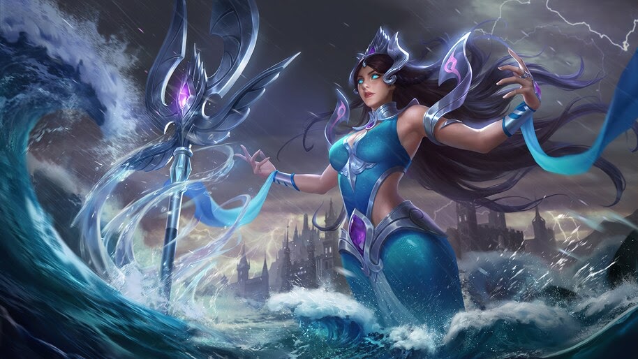Kadita, Atlantean Princess, ML, Mobile Legends, 4K, #6.2956 Wallpaper