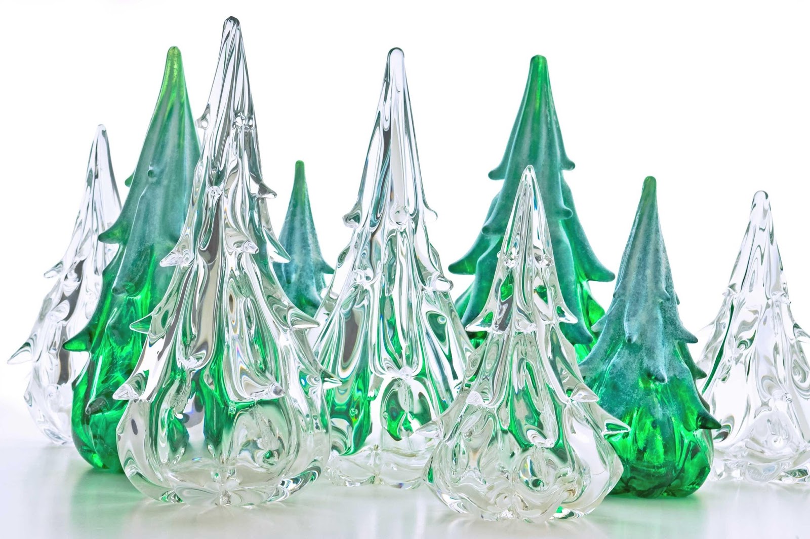 Fused Glass Designs Glass Christmas Trees