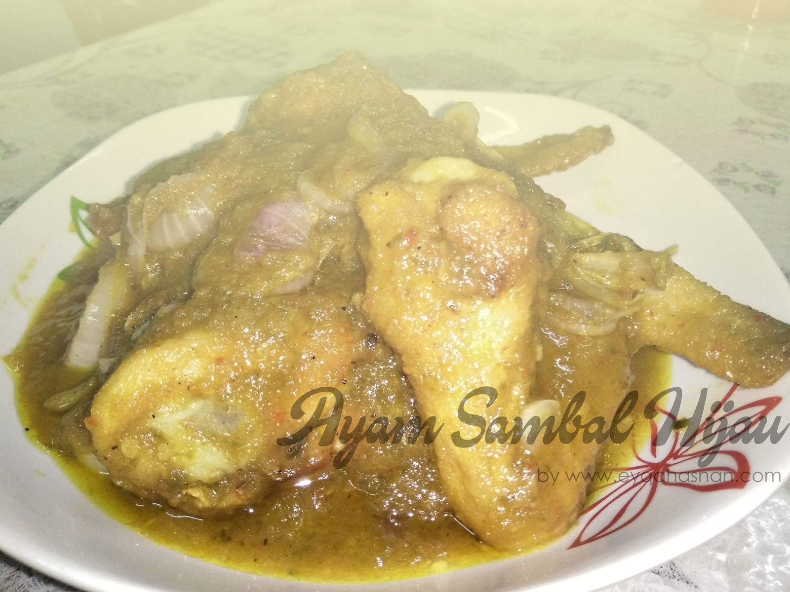 Resepi Ayam Sambal Hijau Mudah Dan Ringkas Eyqa Hasnan's Blog