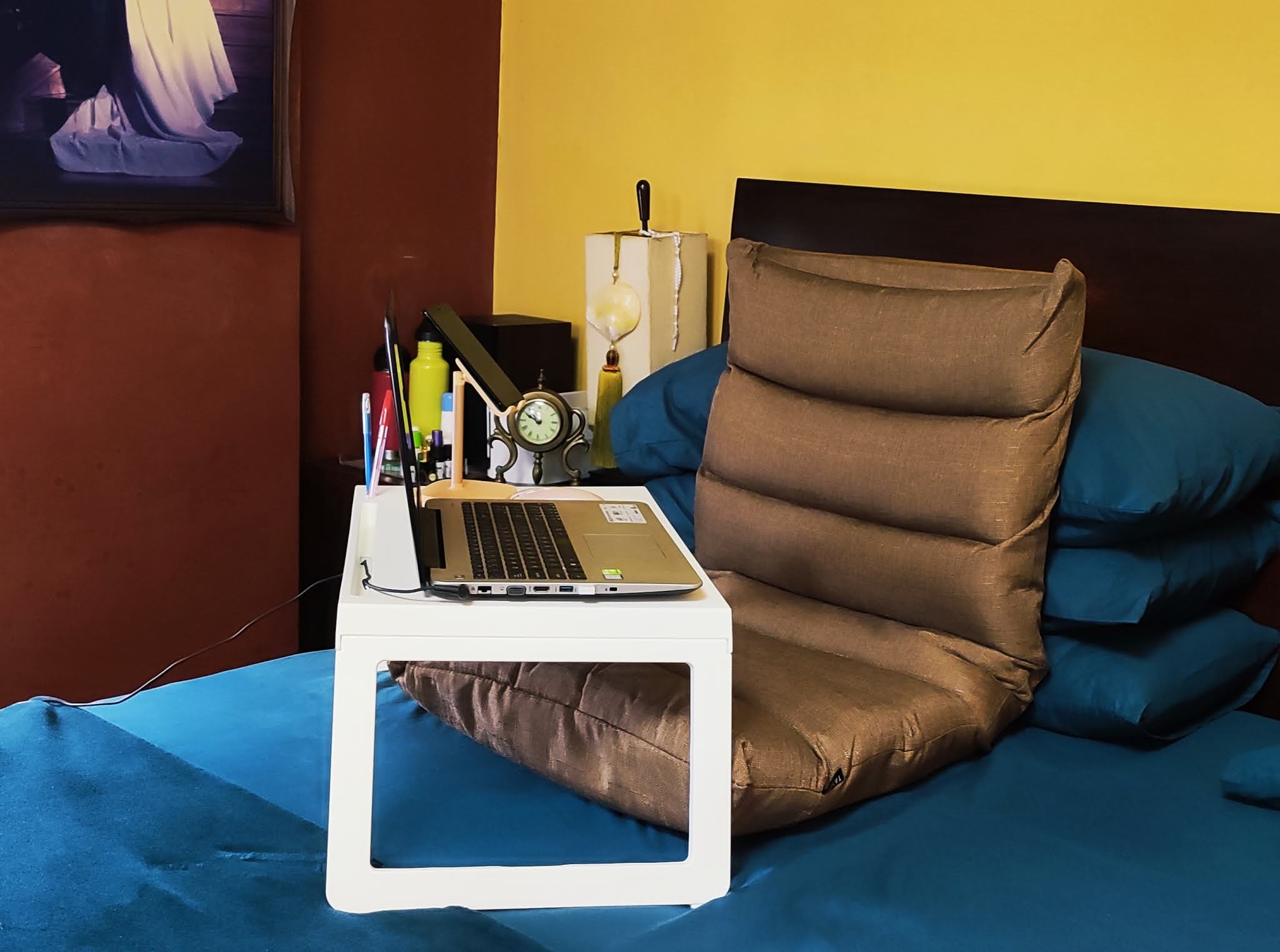 Guide to Work From Bed Set Up Why I am Doing it? xoxo MrsMartinez