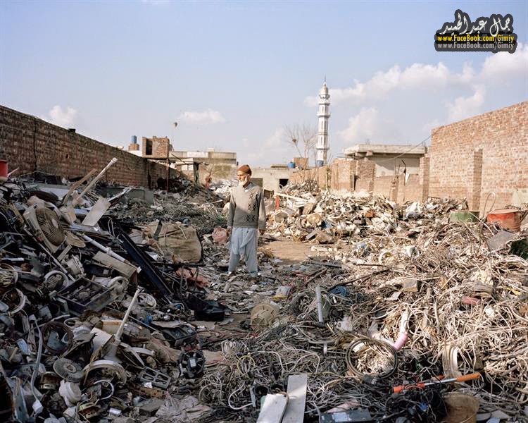 النفايات الالكترونية تهدد العالم