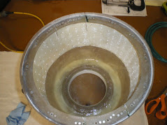 Fibeglassing the spinner