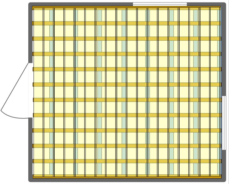 How To Install Shiplap Over Ceiling Tile