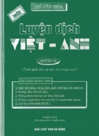 Luyện Dịch Việt Anh Quyển 3 - Hồ Văn Hòa