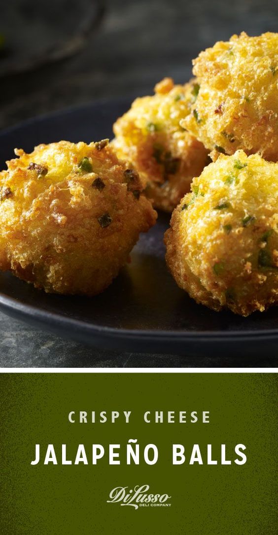 Crispy Cheese Jalapeno Balls Good Dessert
