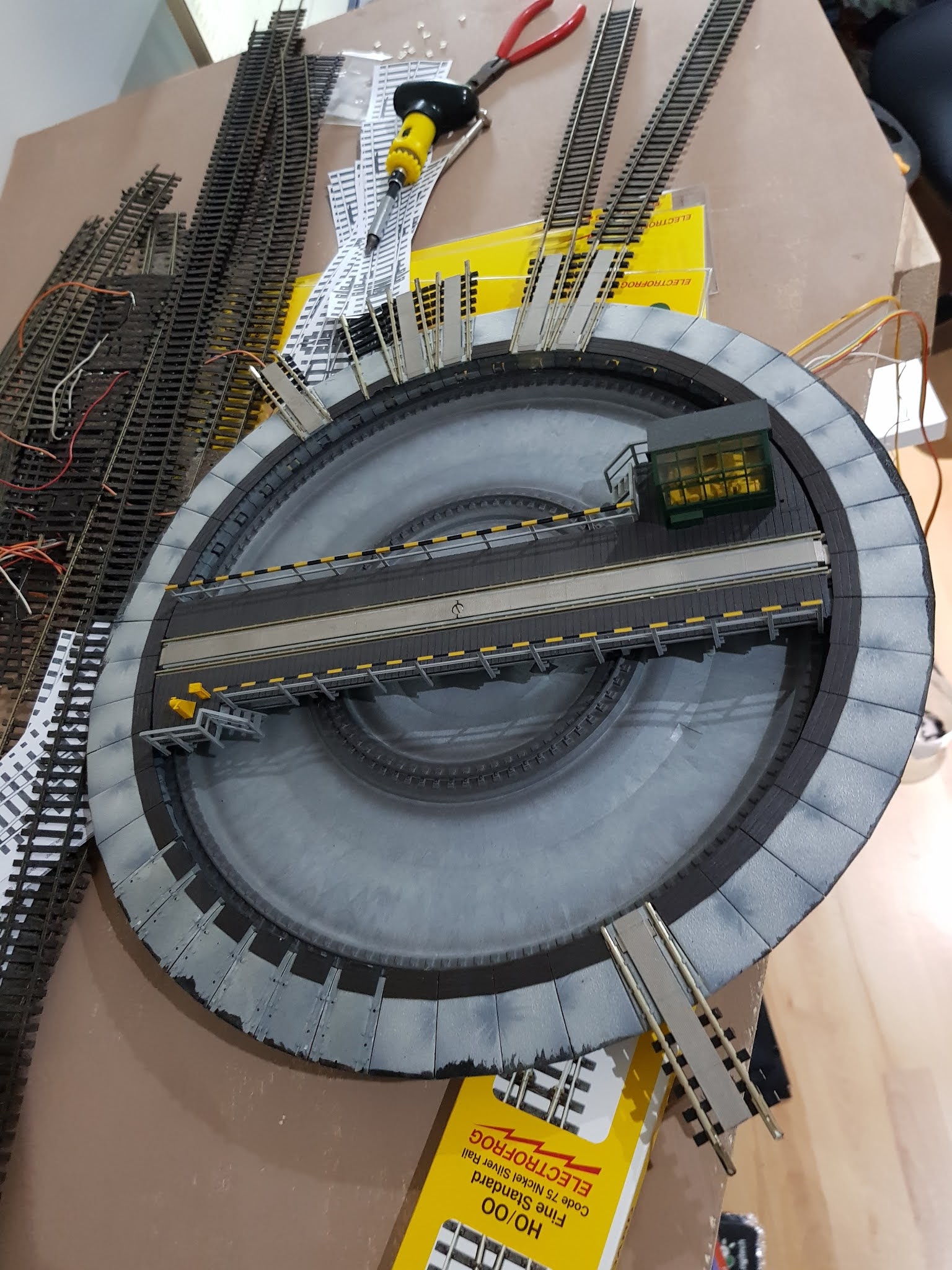 East Coast Rail Turntable Area