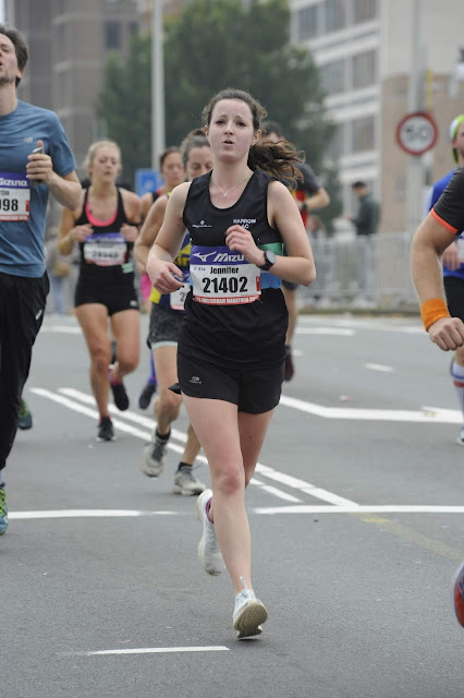 Runner at Amsterdam Half Marathon 2019