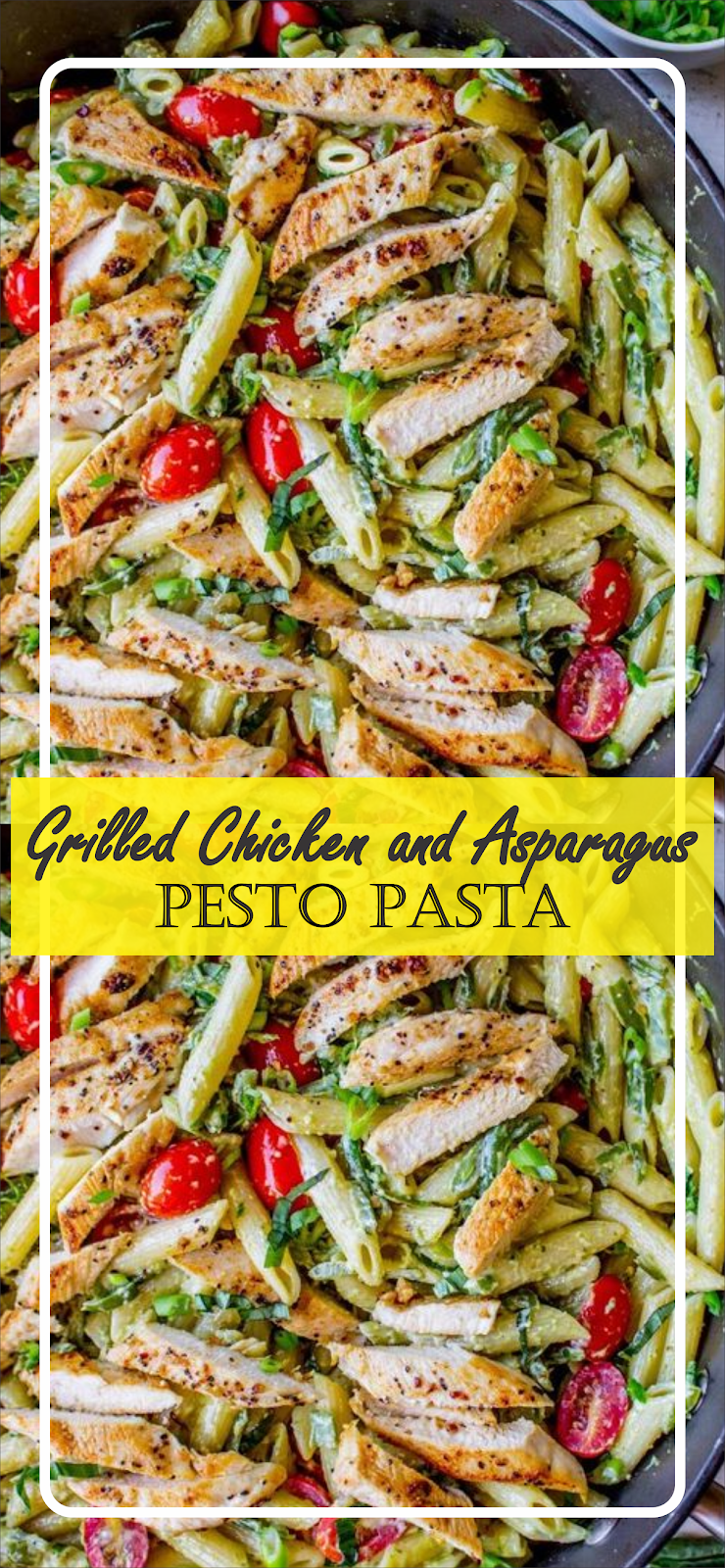 Grilled Chicken and Asparagus Pesto Pasta Floats CO
