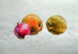 NAMIL ART: [ watercolor step by step] Reflection Still