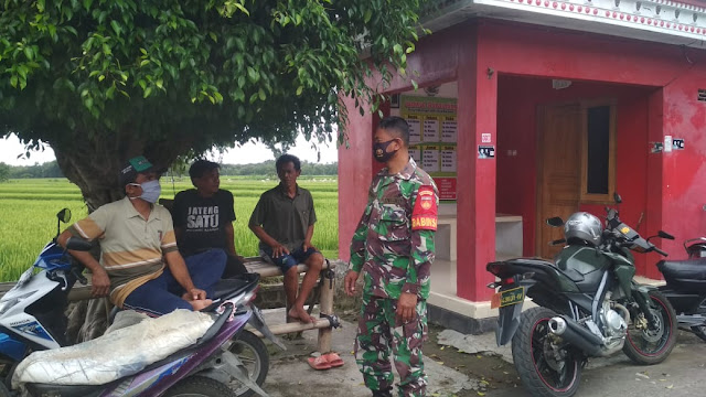 Babinsa : Hidupkan Pos Kamling dan Ronda Malam, Lenyaplah Maling Babinsa : Hidupkan Pos Kamling dan Ronda Malam, Lenyaplah Maling