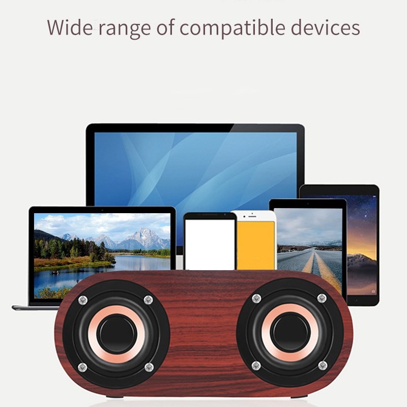 Loa không dây vỏ gỗ cao cấp Q8 hàng nhập khẩu chất lượng cao, thiết kế đẹp, Pin 1500mah sử dụng đến 8h - Bảo hành 12 Tháng 12 61075d3ca3dbb40890aadfbc 1628099145551 f74eece3 2fca 4ff6 8122 01645e027785