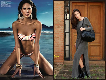 Modelo brasileira inicia carreira internacional e é representada pela MEGA MIAMI