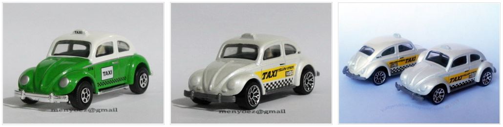 Matchbox - '62 Volkswagen Beetle TAXI (Neu und originalverpackt) in