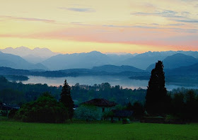 The picturesque Lake Varese is just outside the city of  Varese in Lombardy, south of the main Italian lakes