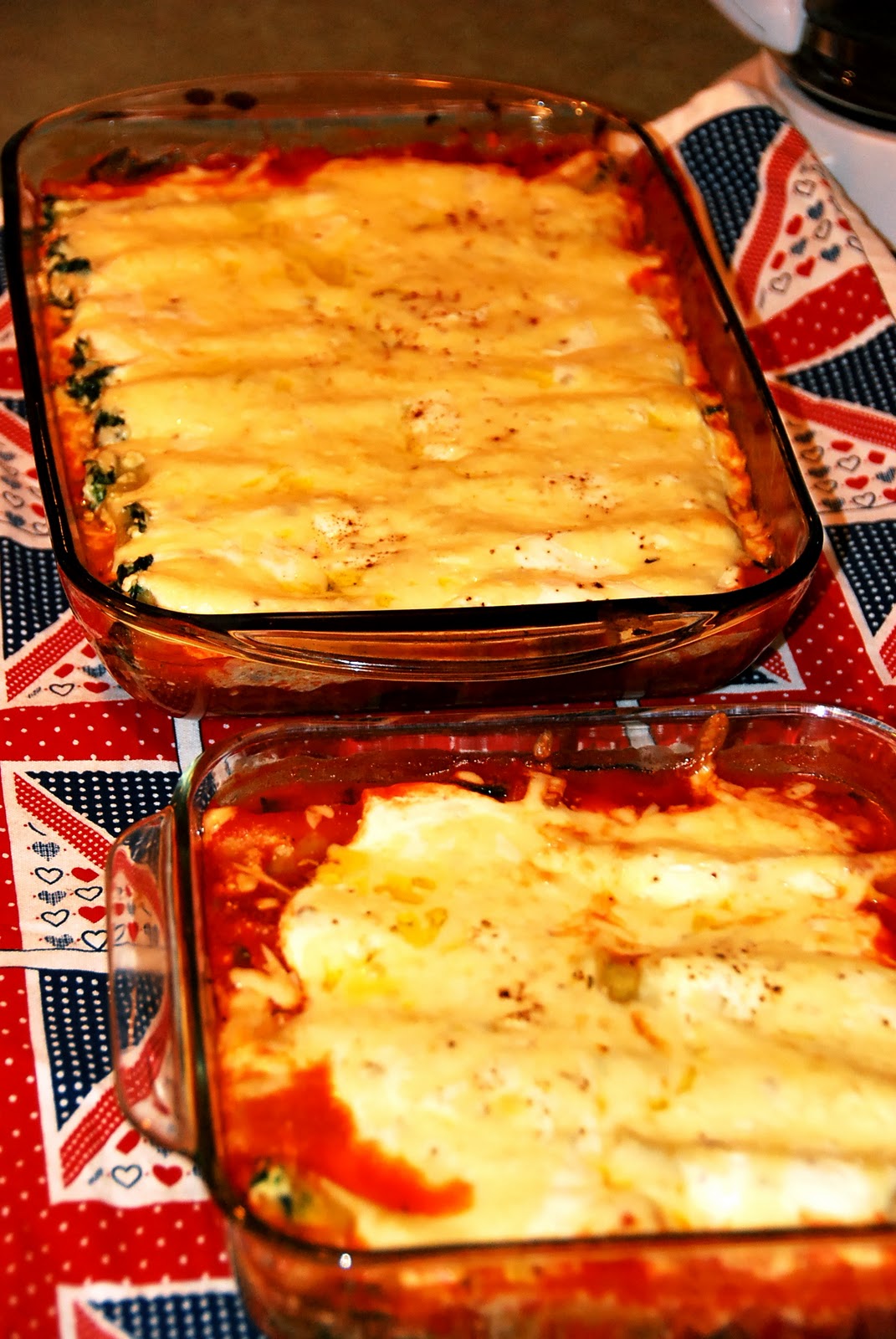 LoveLettersInaPan: Jamie Oliver's Awesome Spinach and Ricotta Cannelloni
