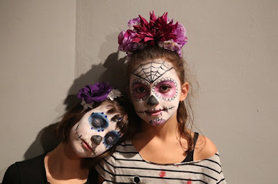 Niñas Disfrazadas de Halloween