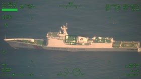 Kepergok Patroli TNI AL, Ternyata China Kirim Kapal Perang Fregat Raksasa Jiangkai Class ke Natuna Utara