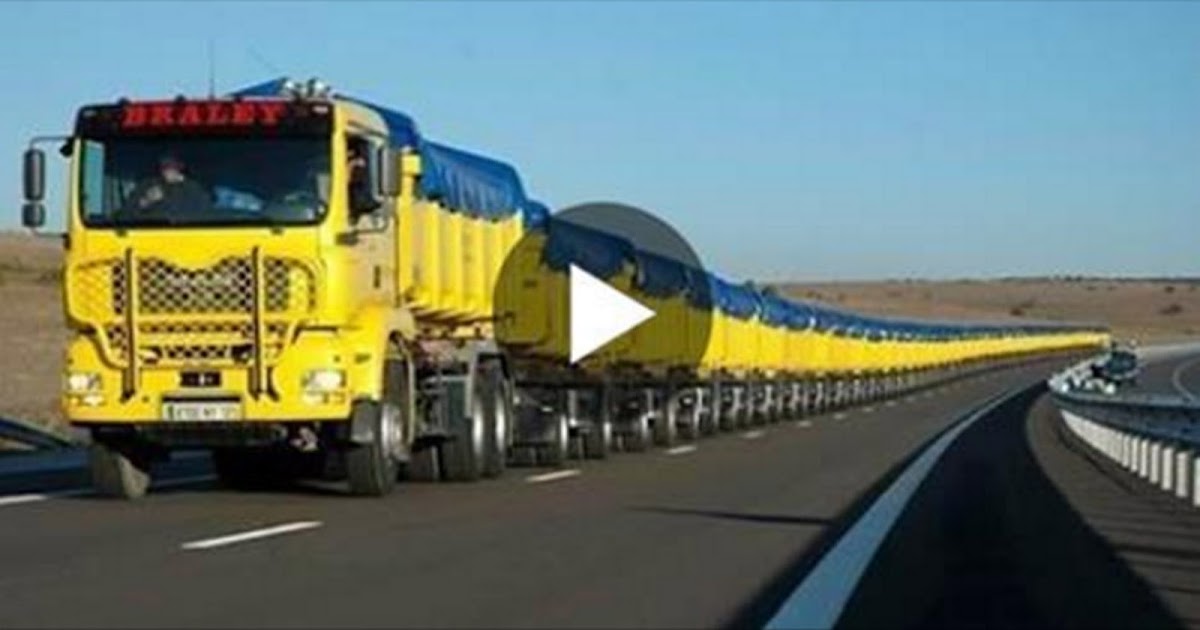 The Australian Road Trains Are The Biggest And Longest Trucks In The