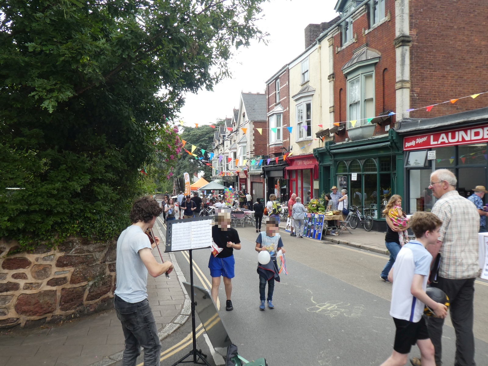 Looking at St Leonard's, Exeter