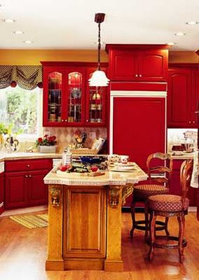 Cocinas en Rojo | decoracion de cocinas, decoracion de baños