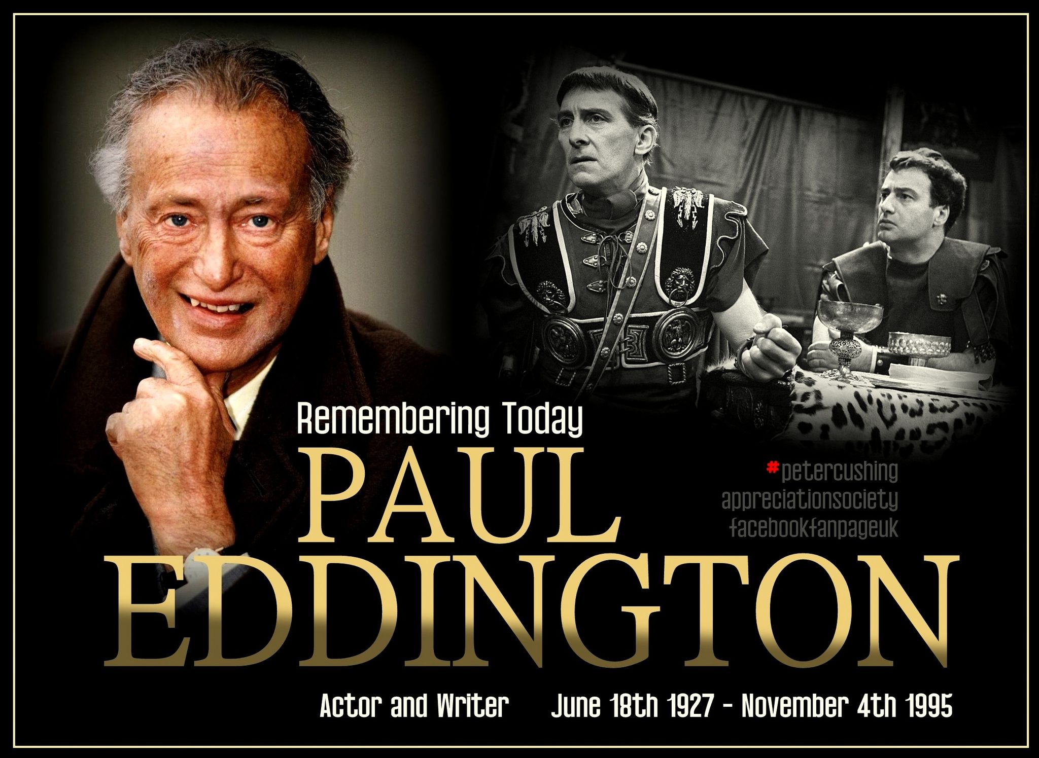 PETERCUSHINGBLOG.BLOGSPOT.COM (PCASUK): PAUL EDDINGTON REMEMBERED TODAY