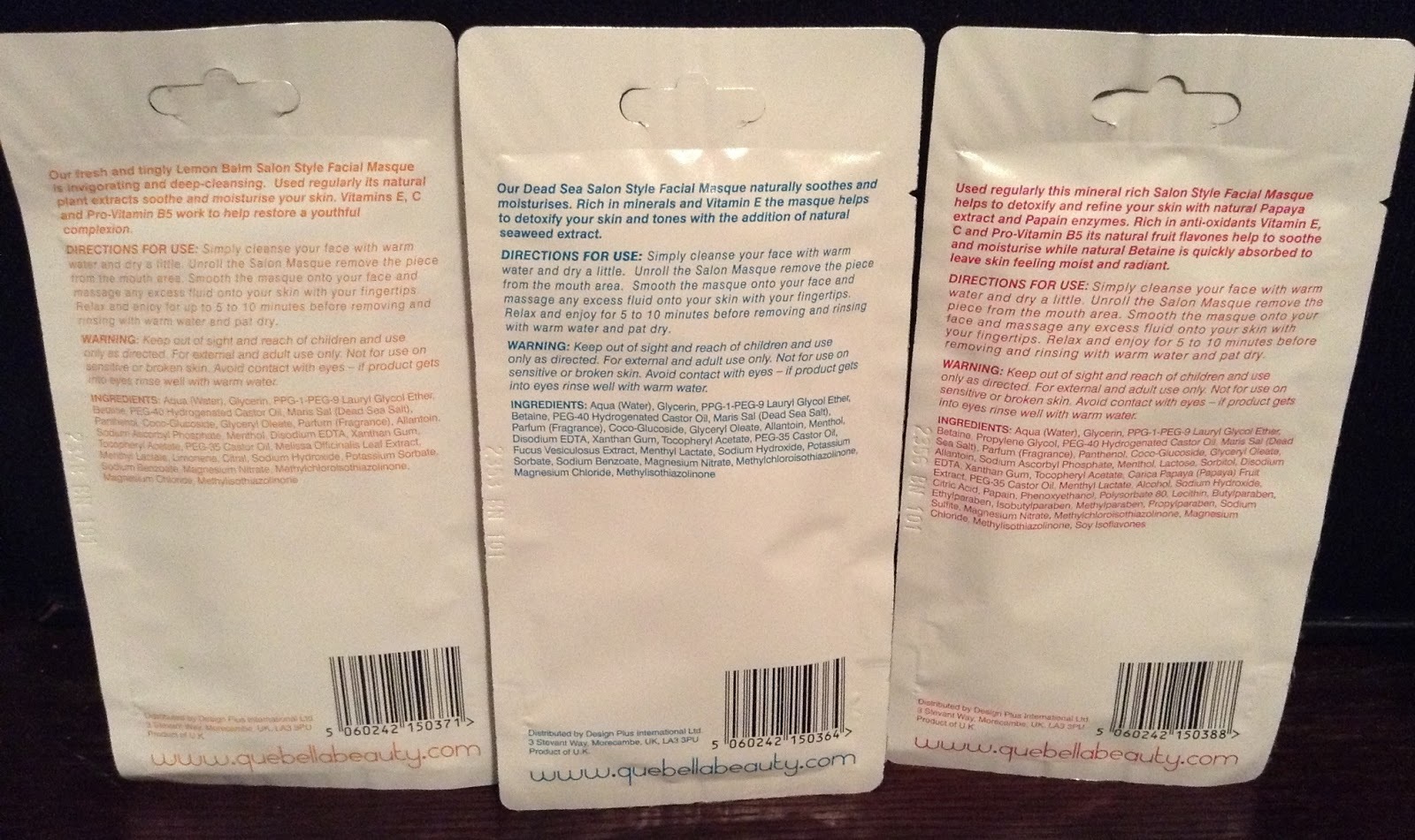 Marisa Jensen Target's Que Bella Face Mask Review