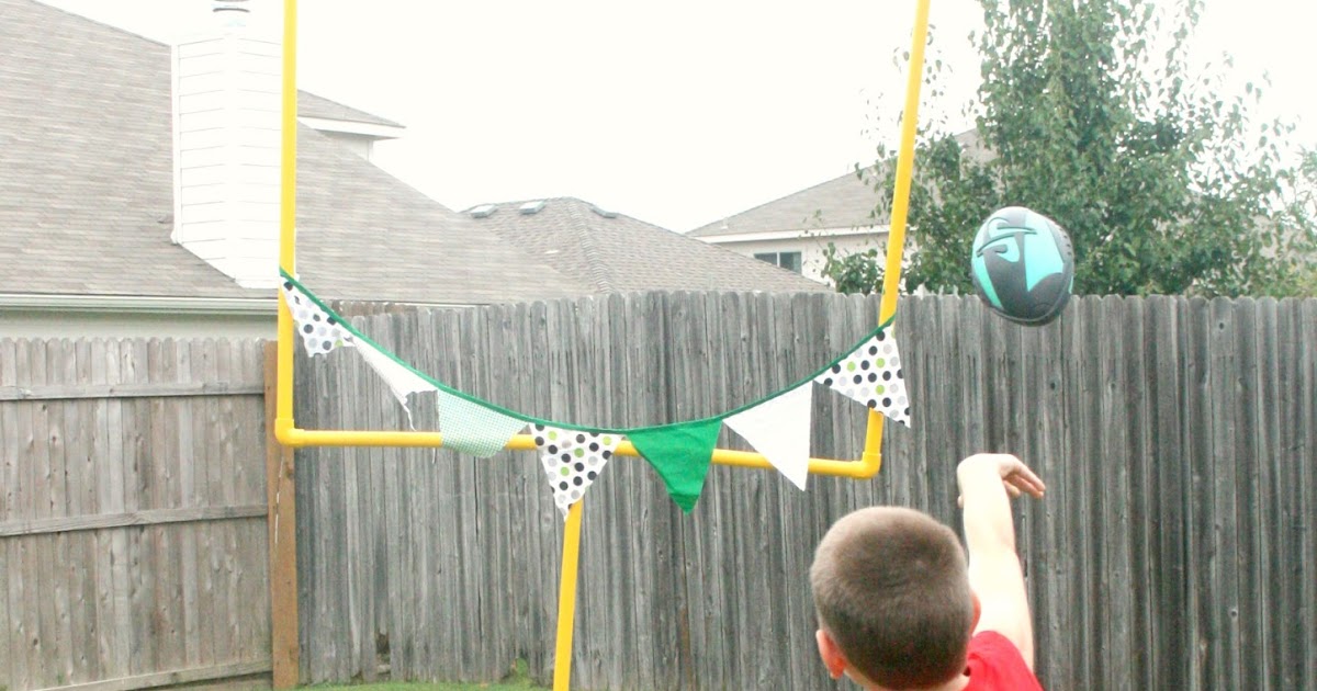 27 HQ Photos Backyard Football Field Goal Posts How To Build A