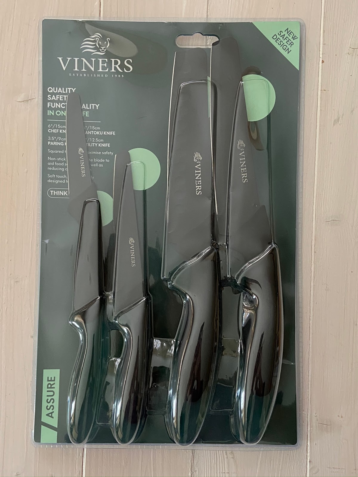 Review Viners Assure Knife Set simply.food