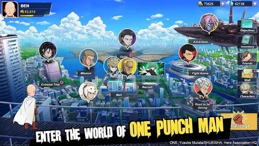 One-Punch Man: Road To Hero 2.0 Codes