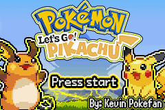 Pokemon Lets Go Pikachu/Eevee GBA v7.0 [GOLPES INGLÊS]