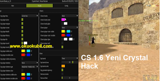 CS 1.6 Yeni Crystal Hack v0.2.3 Visual version ESP, Wall Hilesi İndir 2020
