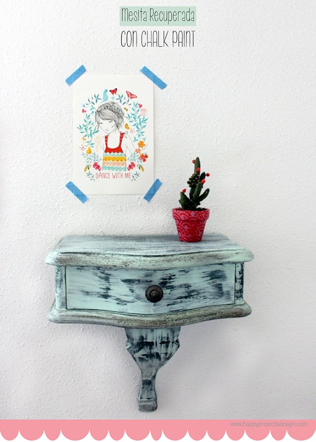 Chalk Paint: mesilla de noche