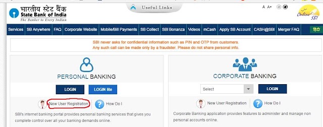 How to activate SBI internet banking online?
