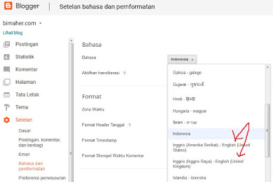 Blogspot Tidak Ada Kolom Earnings