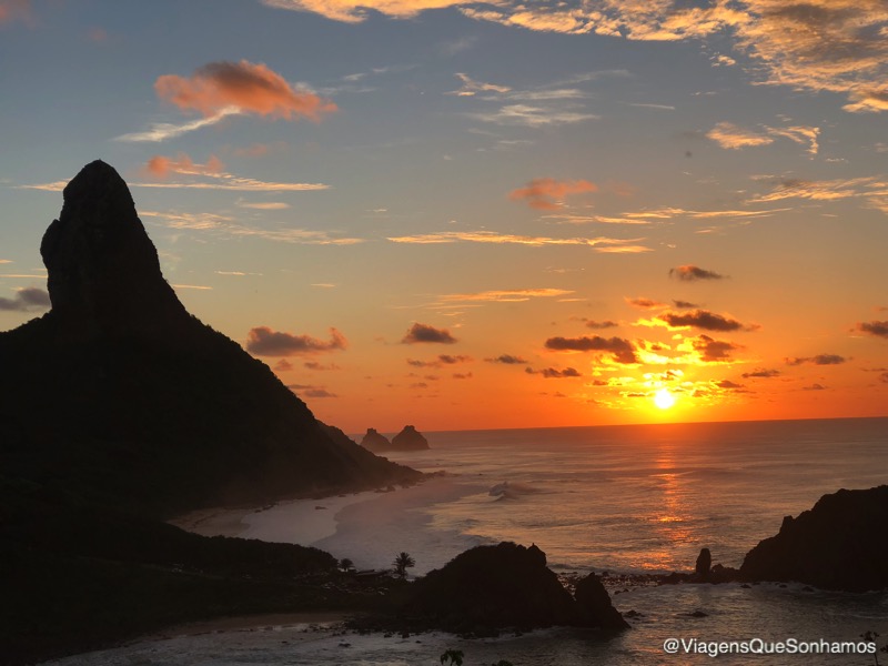 Onde ver o por do sol em Noronha Viagens que Sonhamos