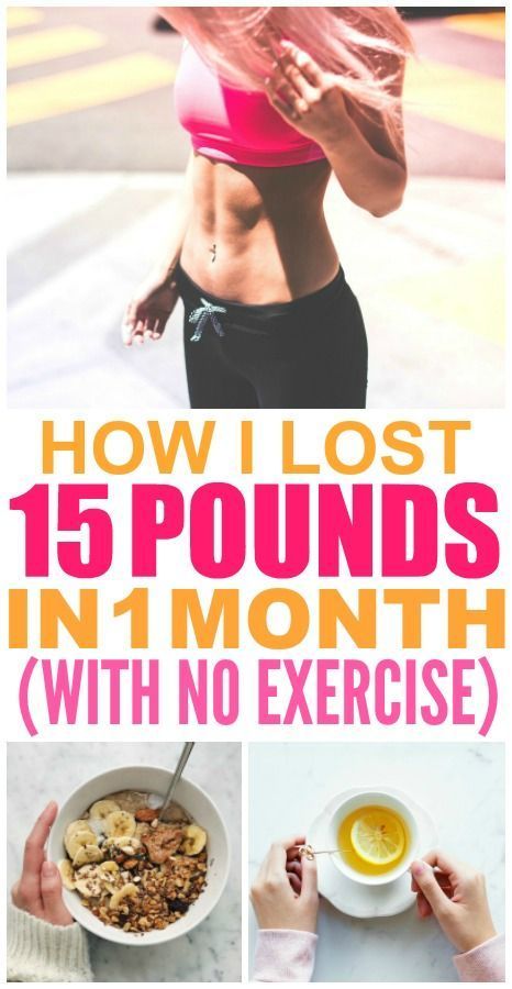 Lose weight easily: how i lost 15 pounds in 1 month