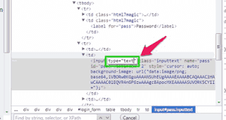 editing password to text