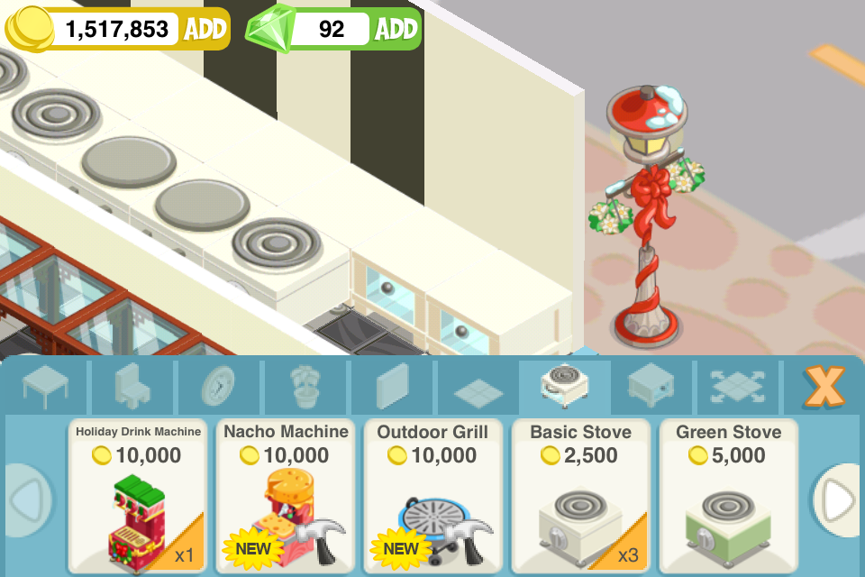 Appliances Restaurant Story Appliances