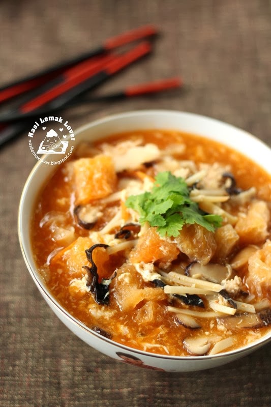 Nasi Lemak Lover Spicy and Sour Fish Maw Soup (Foochow style) 酸辣鱼鳔欢喜过马年