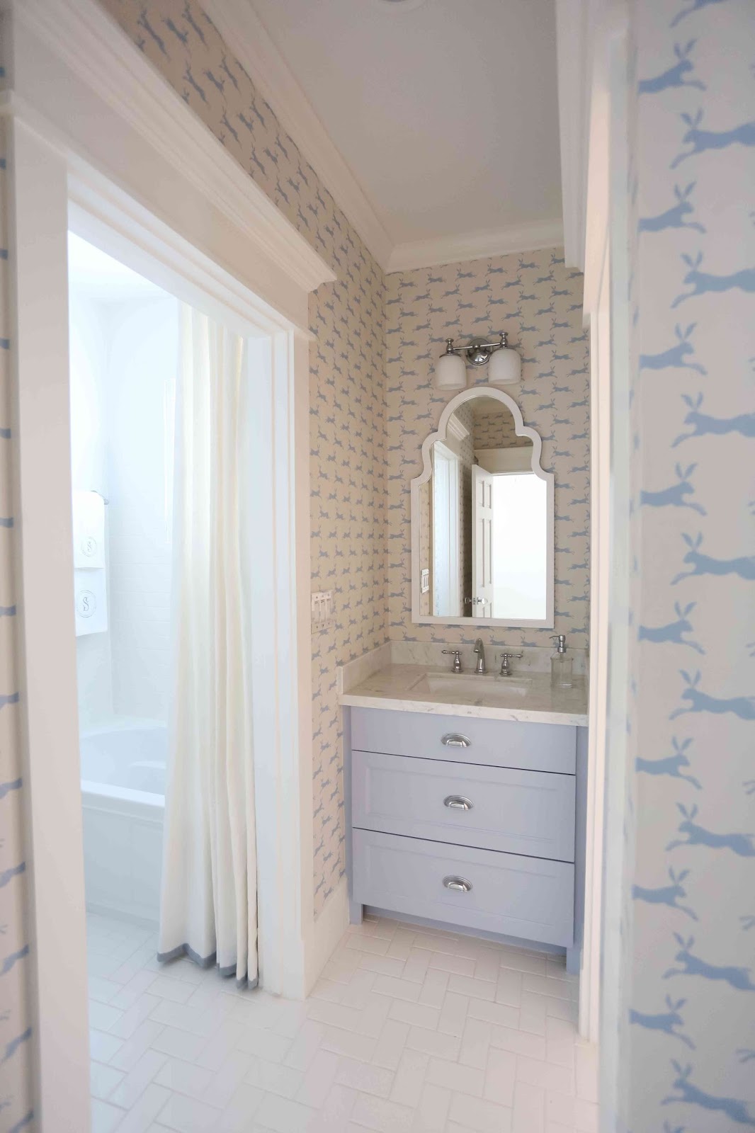 Green Street A Nursery Bathroom