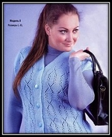 жилет спицами для женщин (36) jilet-spicami-dlya-jenschin (36)