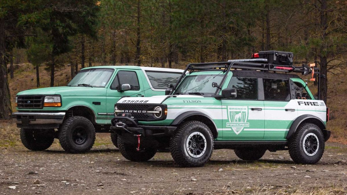 SNAFU!: Ford Bronco new vs old style...