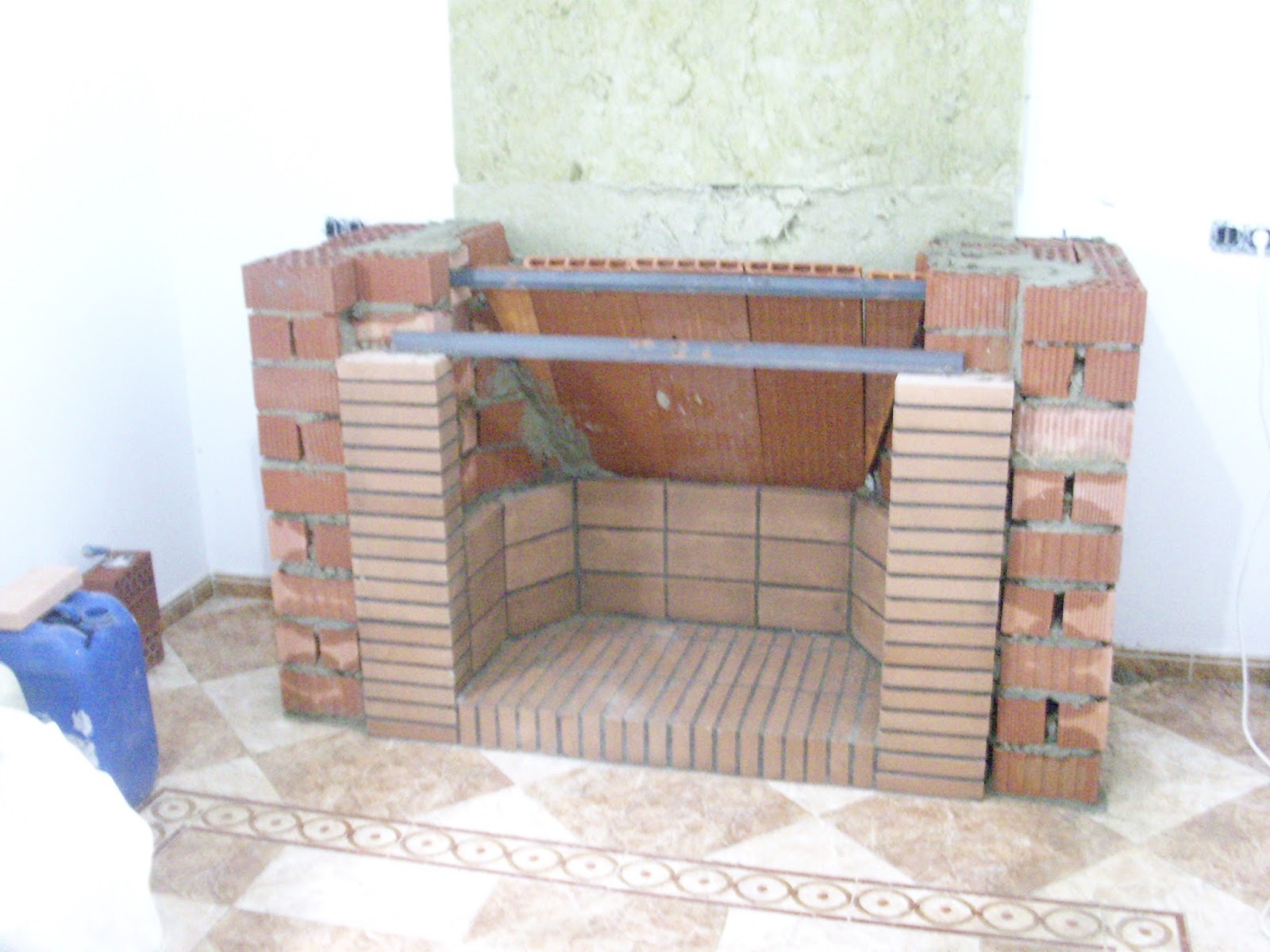 Construcción tradicional geométrica: REALIZACIÓN DE NUEVA CHIMENEA