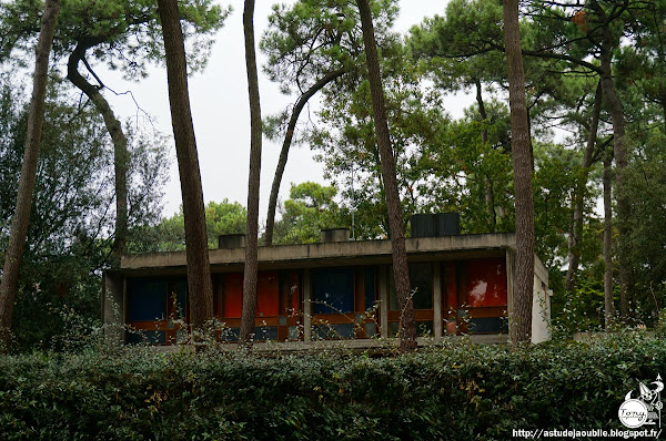 Saint-Brevin-les-Pins / Saint-Brévin-l’Océan - Villa Chupin  Architecte: André Wogenscky  Projet / Construction: 1958 - 1960 