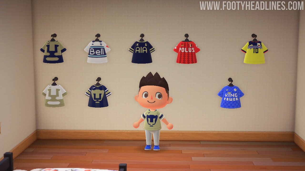 Nss football jerseys land in the world of Animal Crossing: New